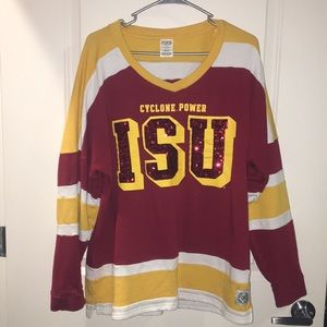 PINK Iowa State Jersey L